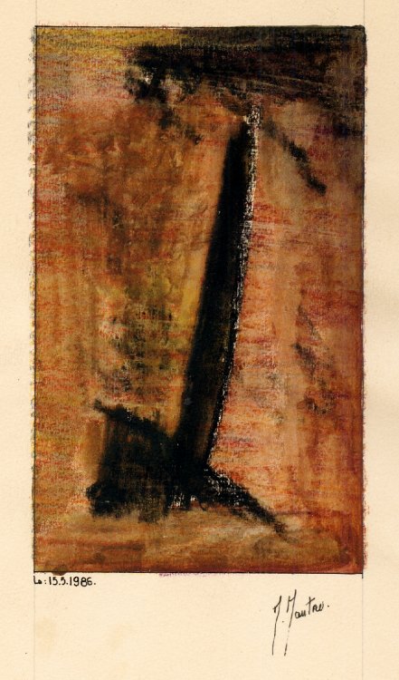 Crayon sur papier - 15 mai 1986 ©