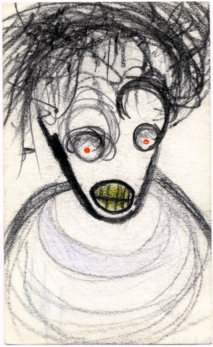 Crayon sur papier - 15 juillet 1990 ©