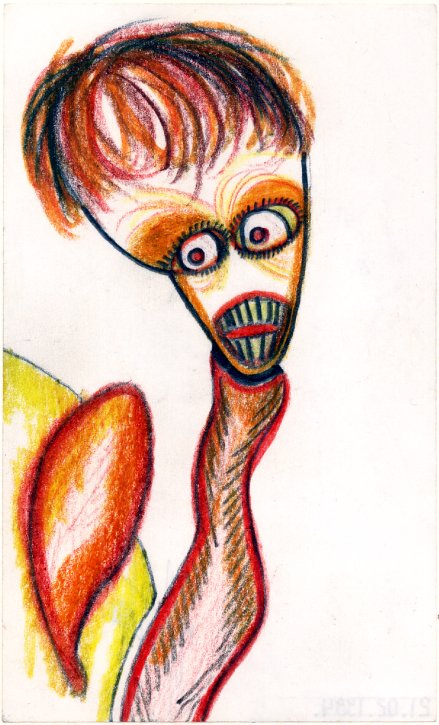 Crayon sur papier - 21 février 1994 ©